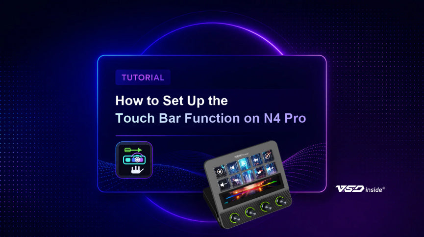 How to Set Up the Touch Bar Function on N4 Pro