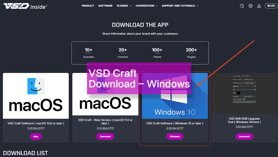 VSD Craft Download - Windows