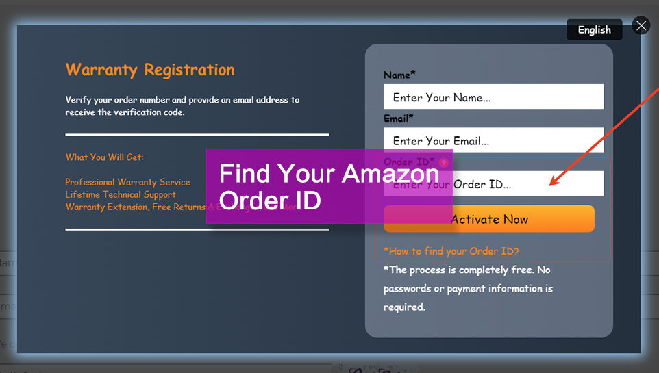 How to find your Amazon order ID?