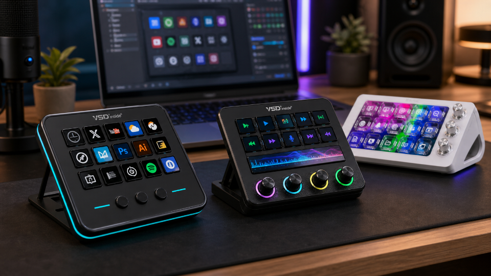 VSD Craft software workflow with M18 N4 Pro and MagTran M3 on a creator desk