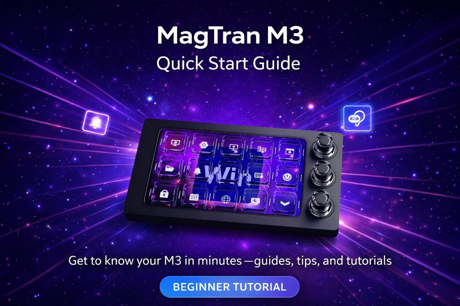 User Guide｜MagTran M3 Quick Start (Beginner Tutorial)