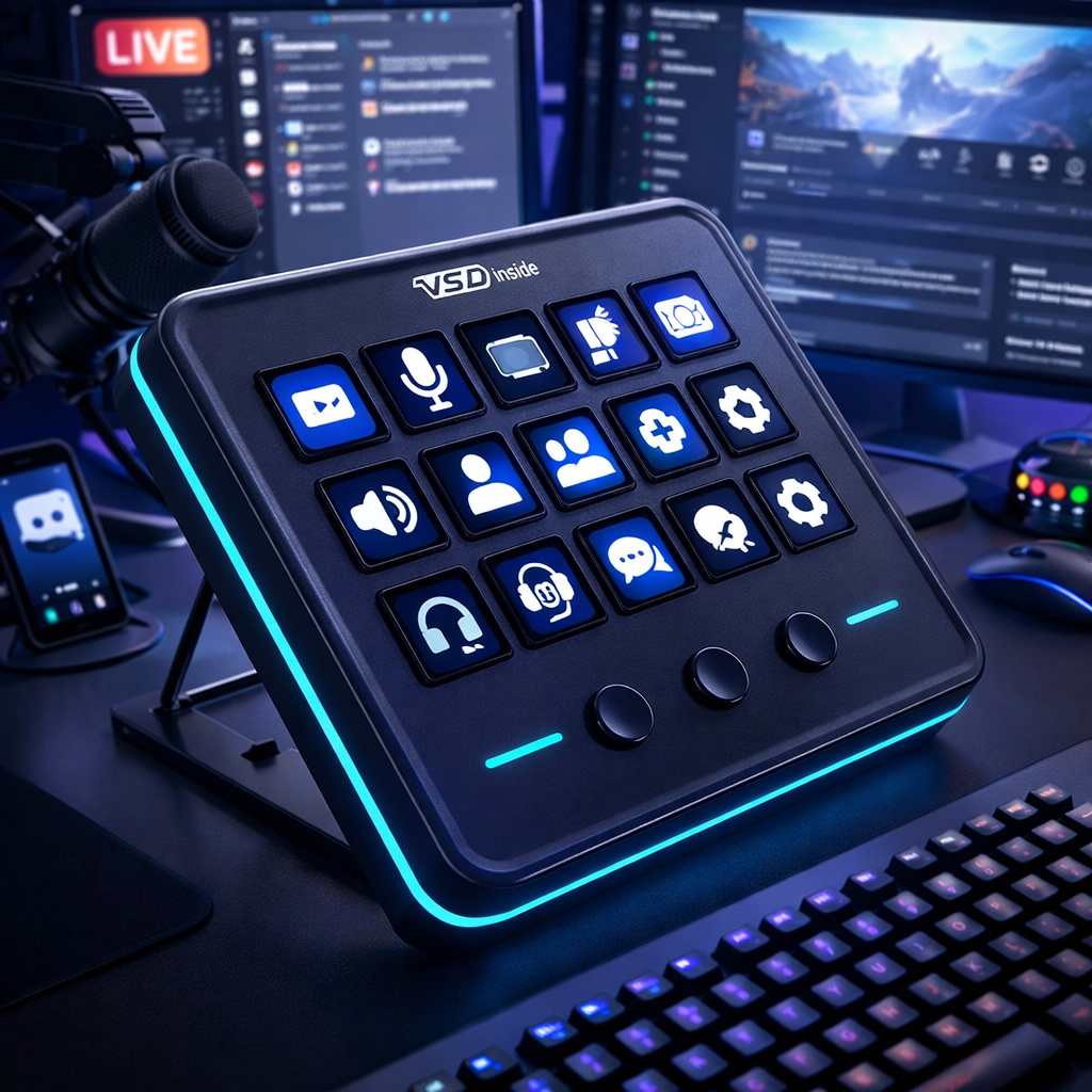 stream deck M18 for discord