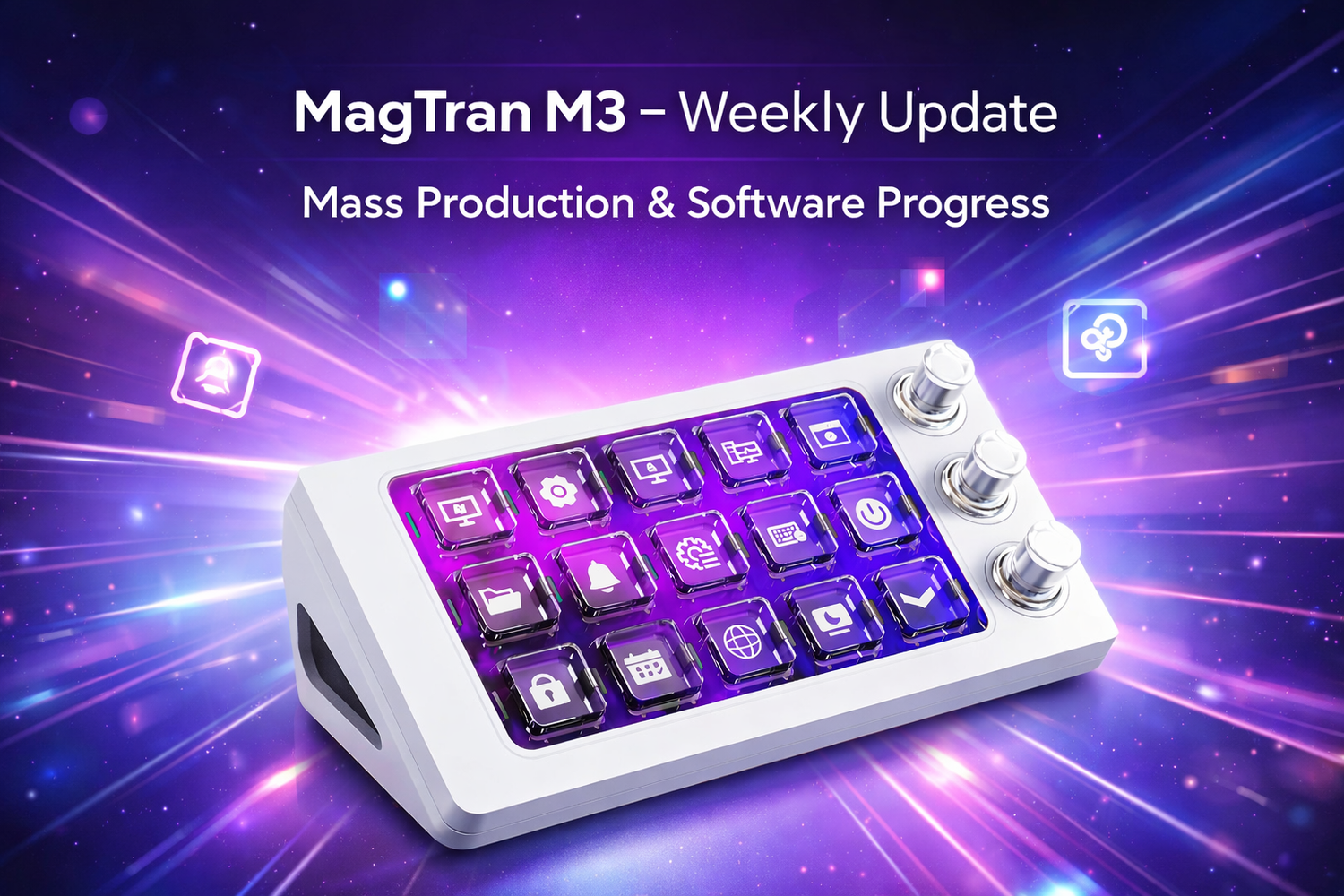 🛠️ MagTran M3 Project Update | 1,500 Units Completed, Shipping Preparation Underway