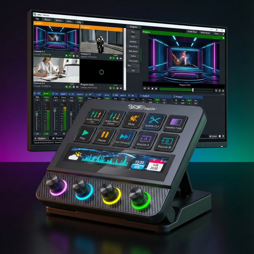 stream dock control vMix