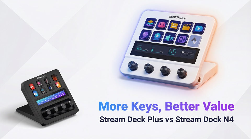 Stream Dock N4 vs Stream Deck Plus — Full Comparison in 2025