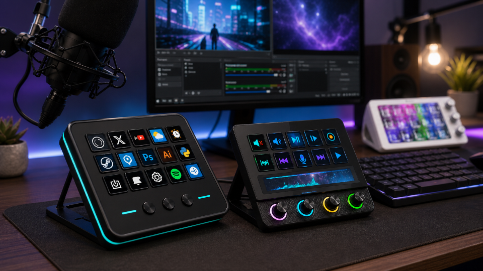 OBS creator workstation with VSDinside M18 N4 Pro and MagTran M3 control deck workflow ideas
