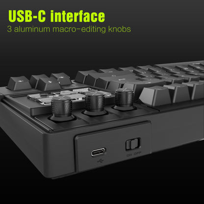 VSDinside K1 Pro 87-Key RGB Mechanical AI Keyboard – Programmable Stream Deck | Gaming & Productivity VSDINSIDE