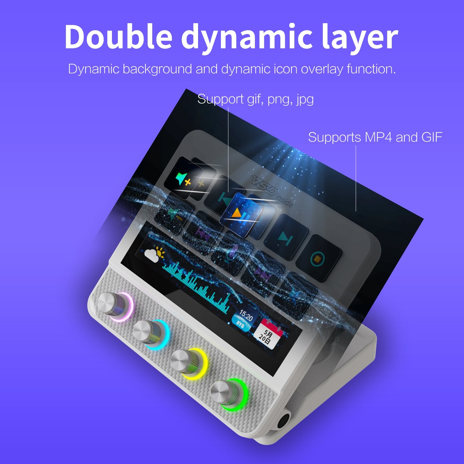 StreamDock シリーズ – VSDinside Stream Deck, AI Keyboard